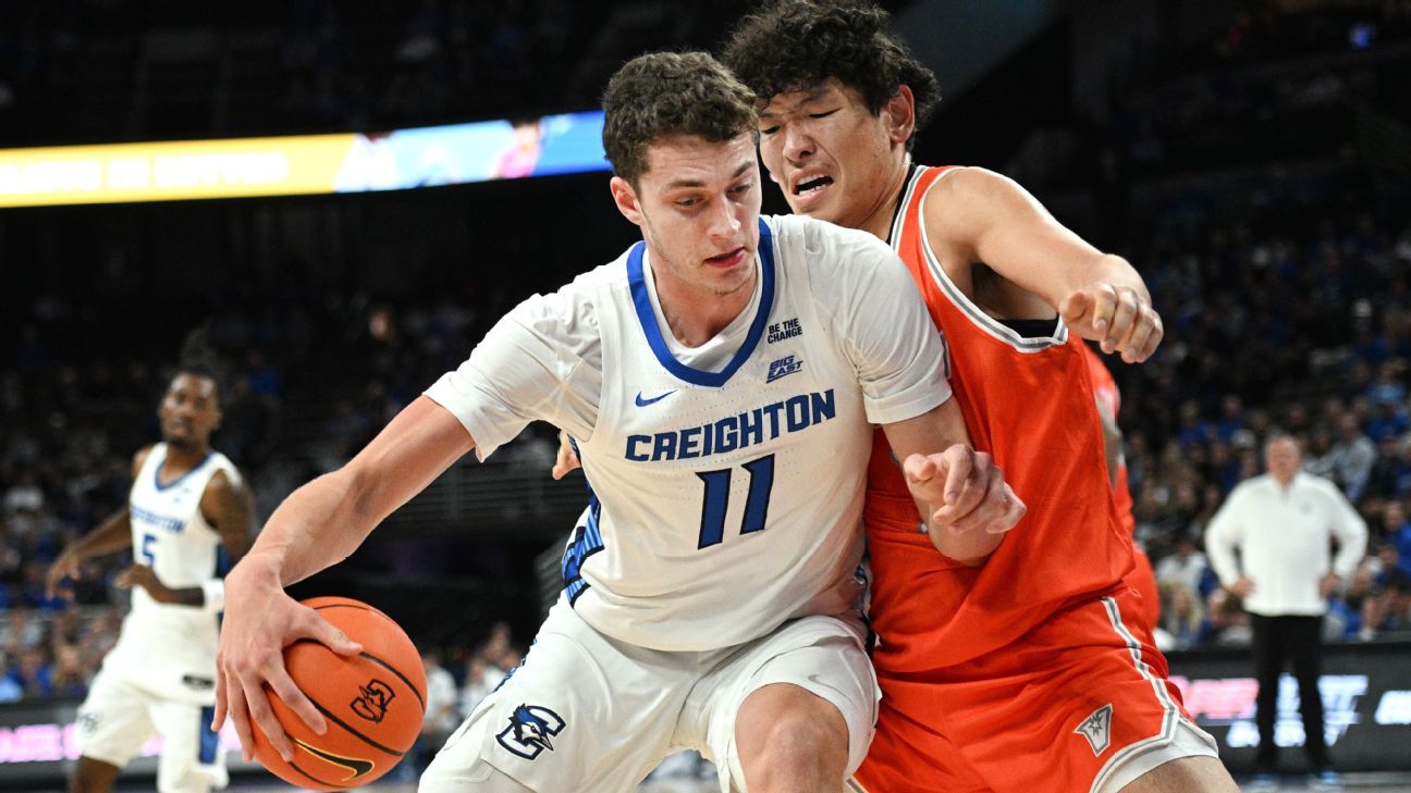 Ryan Kalkbrenner thrilled with 49 in the opening win for Creighton