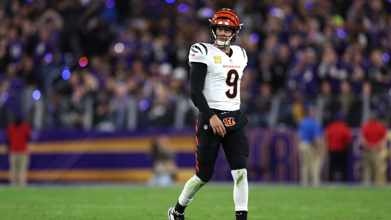 Burrow, Chase light up Ravens' defense, but Bengals fall to 46 ESPN