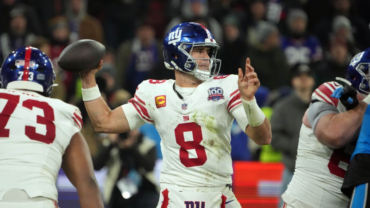 2025 NFL draft order projections Giants, Patriots at top ESPN