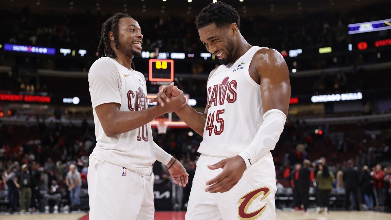 Donovan Mitchell carries Cavaliers to 14-0 as they overpower Bulls - ESPN