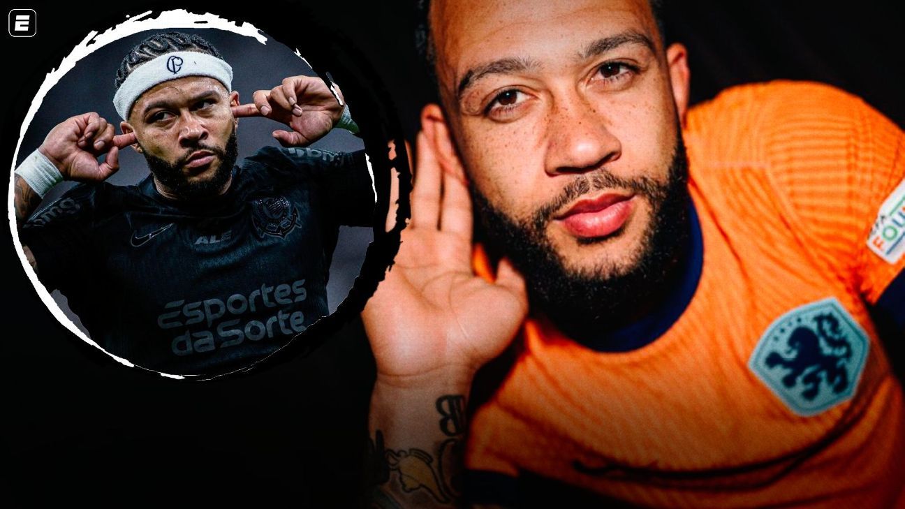 Memphis Depay, do Corinthians, é convocado pela Holanda para jogos contra a Espanha na Nations League