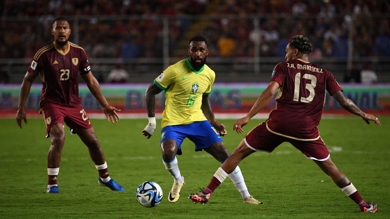 Gerson desfalca seleção em treinamento por indisposição intestinal em Salvador