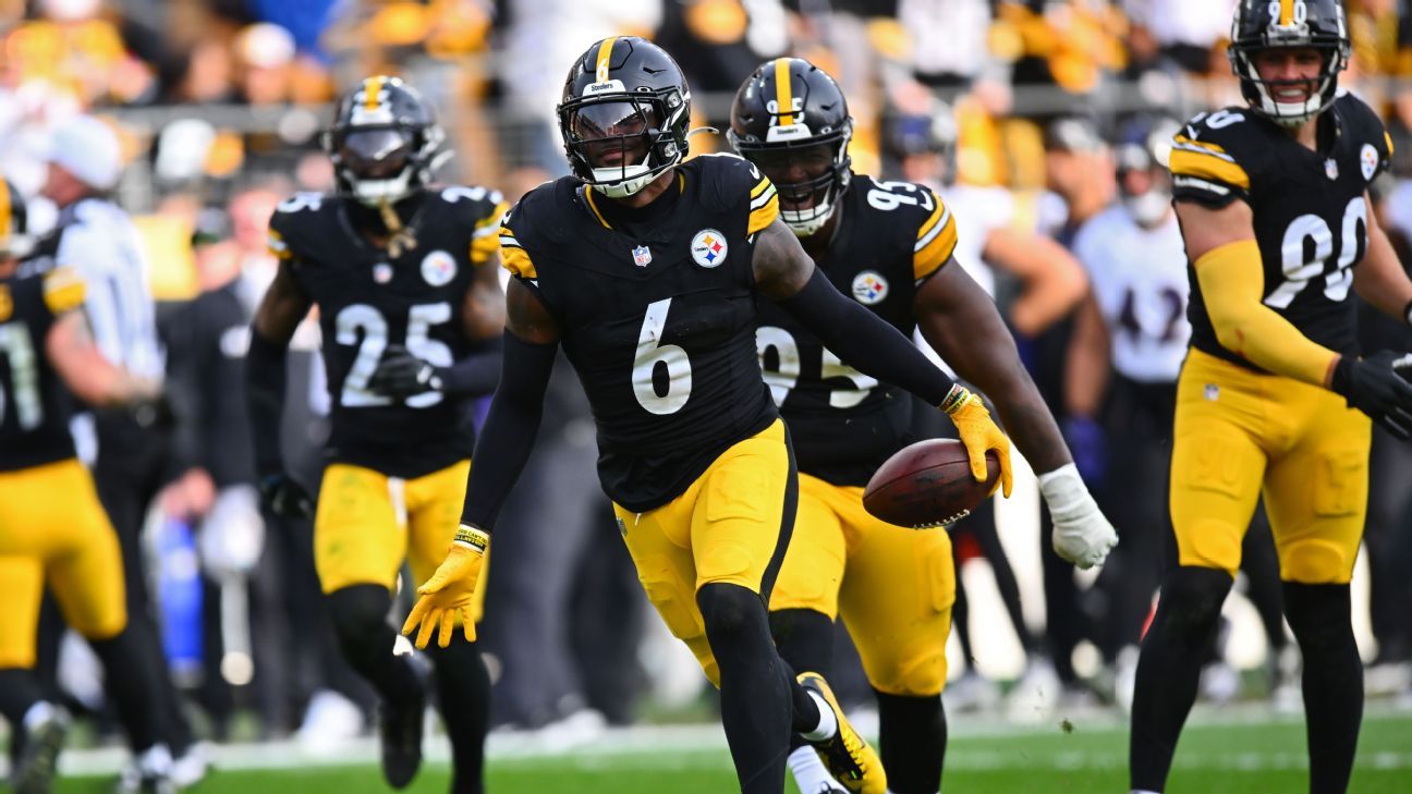 NFL Week 11 takeaways: Steelers make AFC North statement, Lions hang 52 points, Packers hold on for win