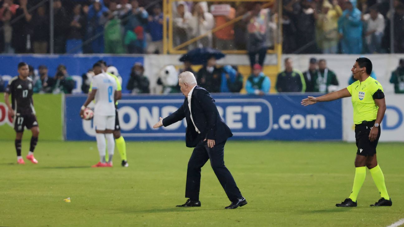 Honduras given 1-match ban, Aguirre faces probe