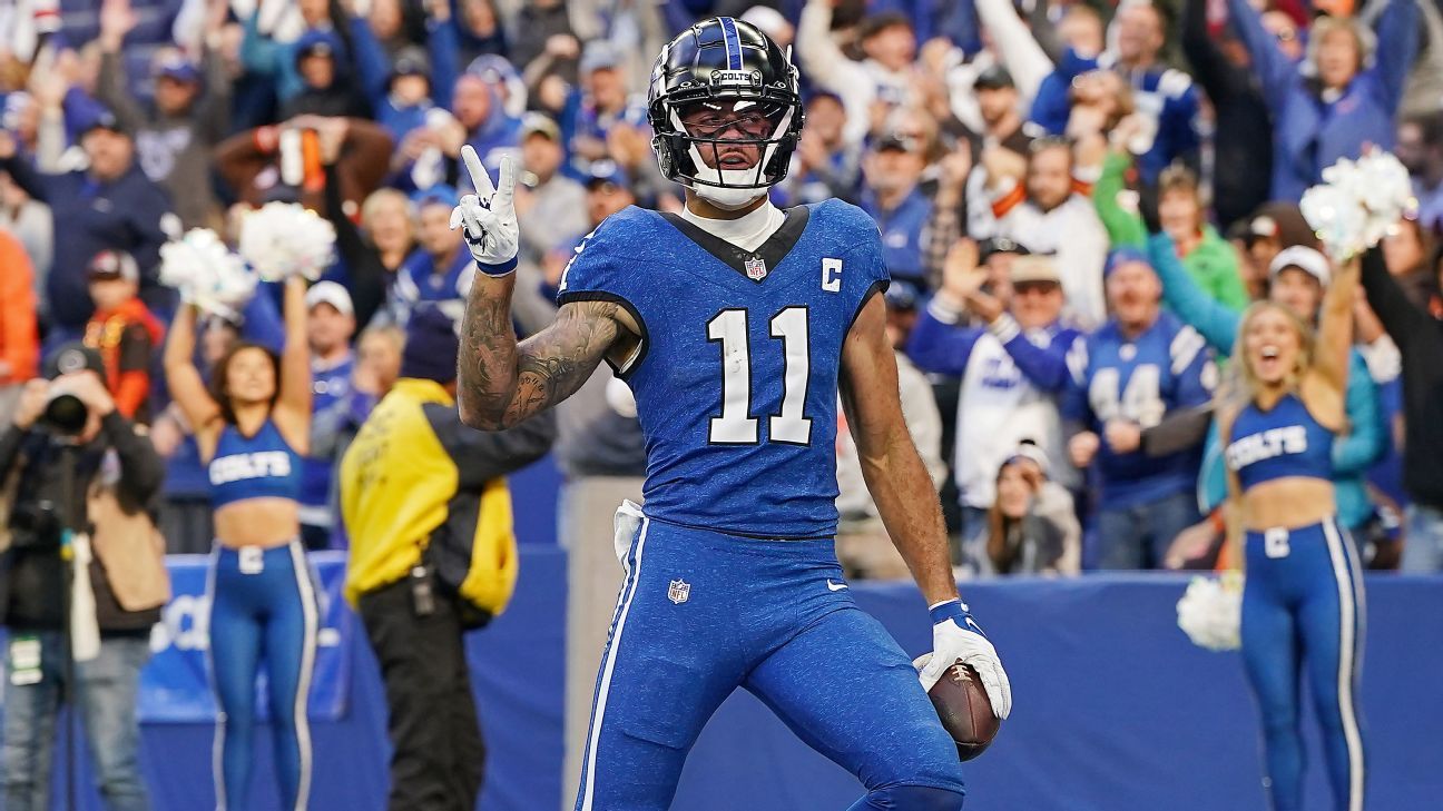 Colts’ ‘Indiana Nights’ look tops Week 12 uniforms