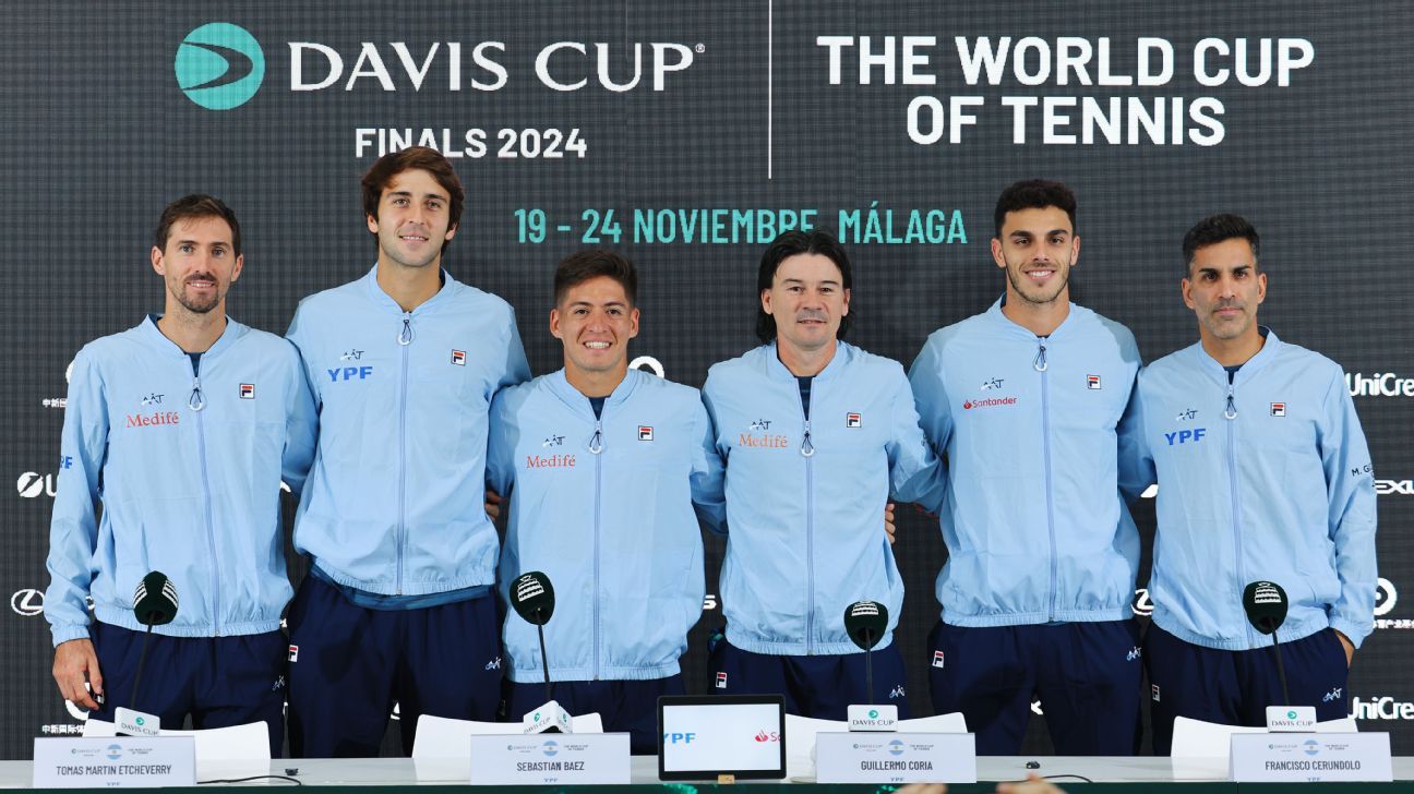 ¡EN VIVO! Seguí la participación de Argentina en las Finales de la Copa Davis 2024 ESPN