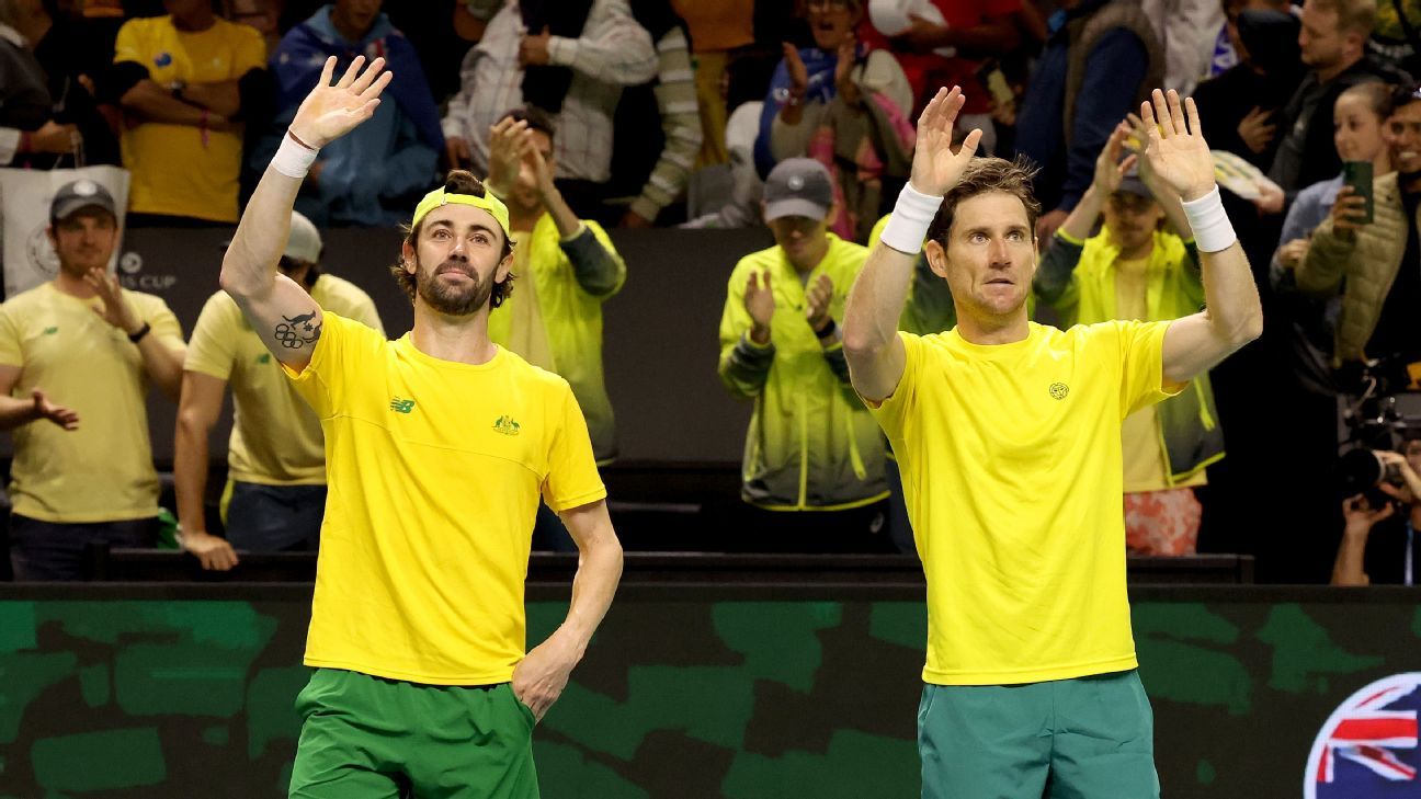 Aussies extend U.S. Davis Cup skid to 17 years