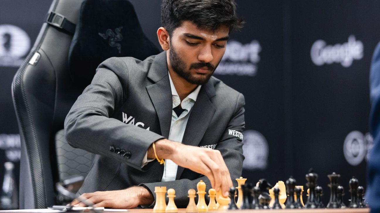 Gukesh draws level in World Championship after impressive win over Ding Liren in game 3