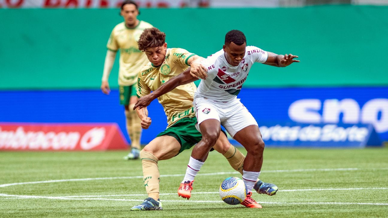 Fluminense vence o Palmeiras e garante permanência na Série A do Brasileirão.