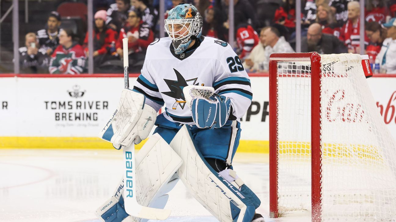 NHL trade grades: Who wins the Avalanche-Sharks goalie swap?