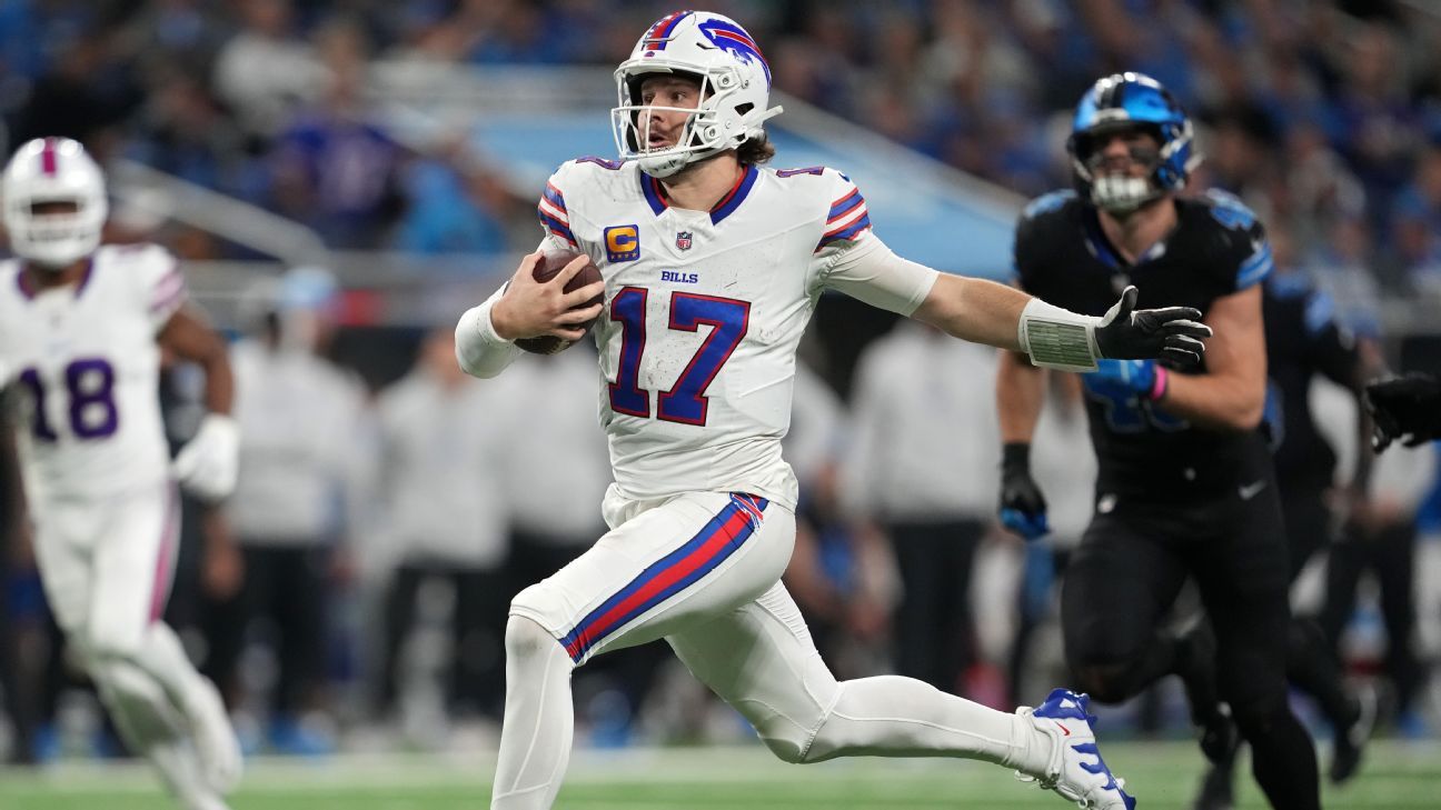 QB Allen reaches new heights, keeps Bills rolling