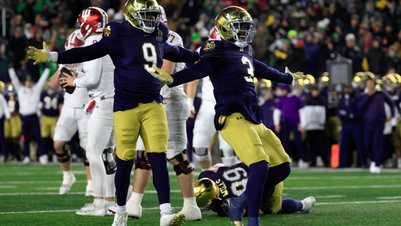 Irish 'cherish' historic win to kick off new CFP era