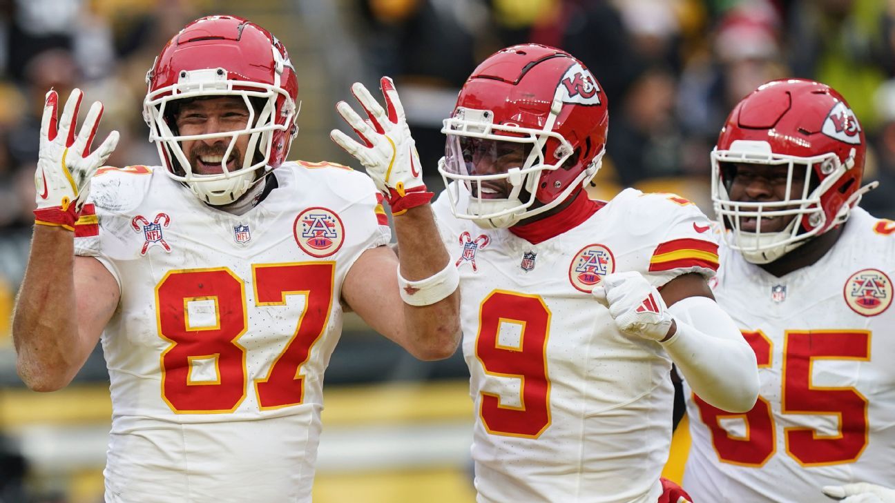 Chiefs seize AFC’s high seed as Steelers lose third straight