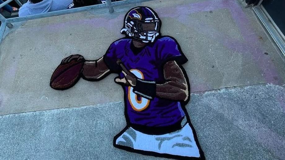 Meet the Mastermind Behind NFL Stars' Customised Mementos: The 'Rug Guy'