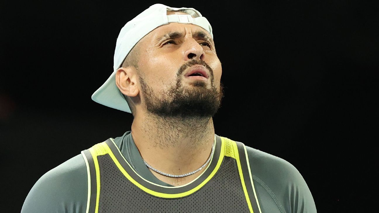 Kyrgios hints at retirement after Round 1 loss