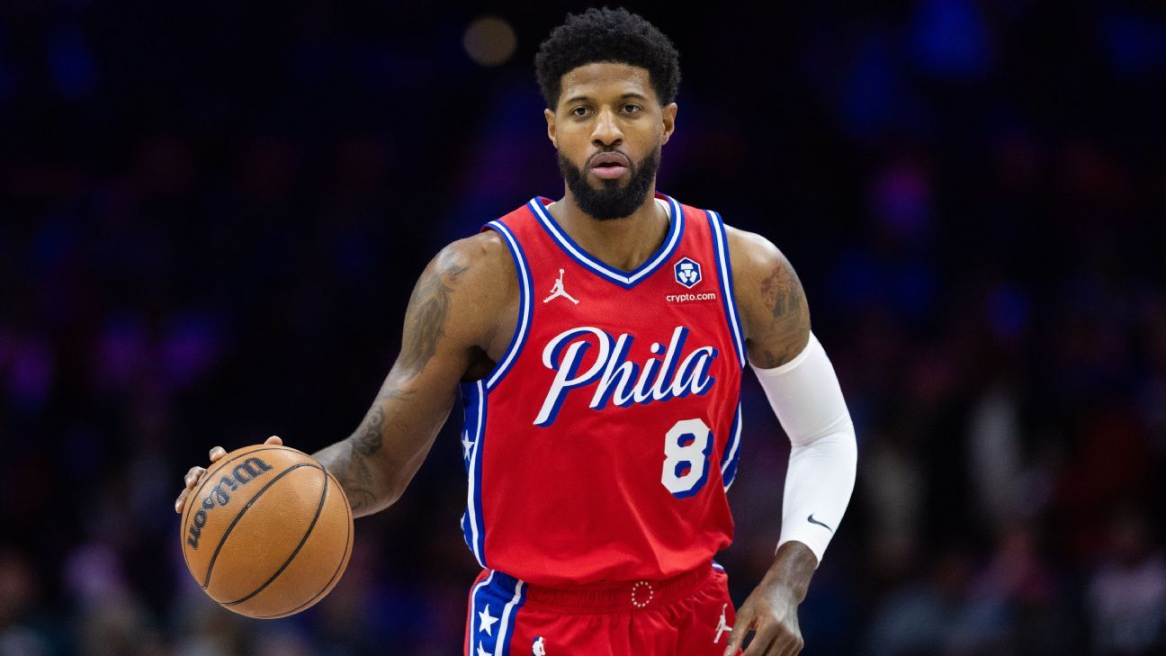 76ers' Paul George consulting with doctors over injuries, sources say - ESPN