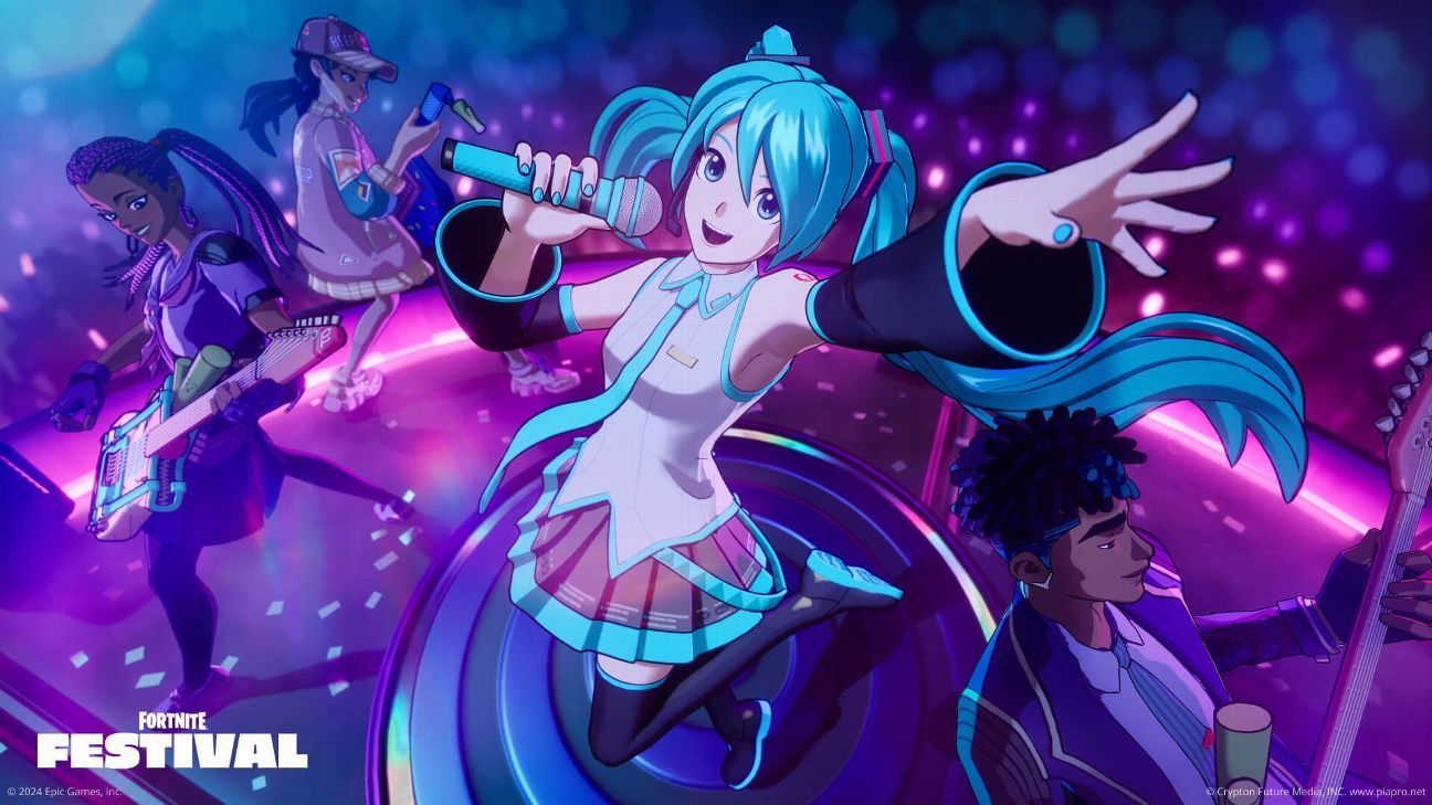 Fortnite Festival colaborará com Hatsune Miku
 #ÚltimasNotícias