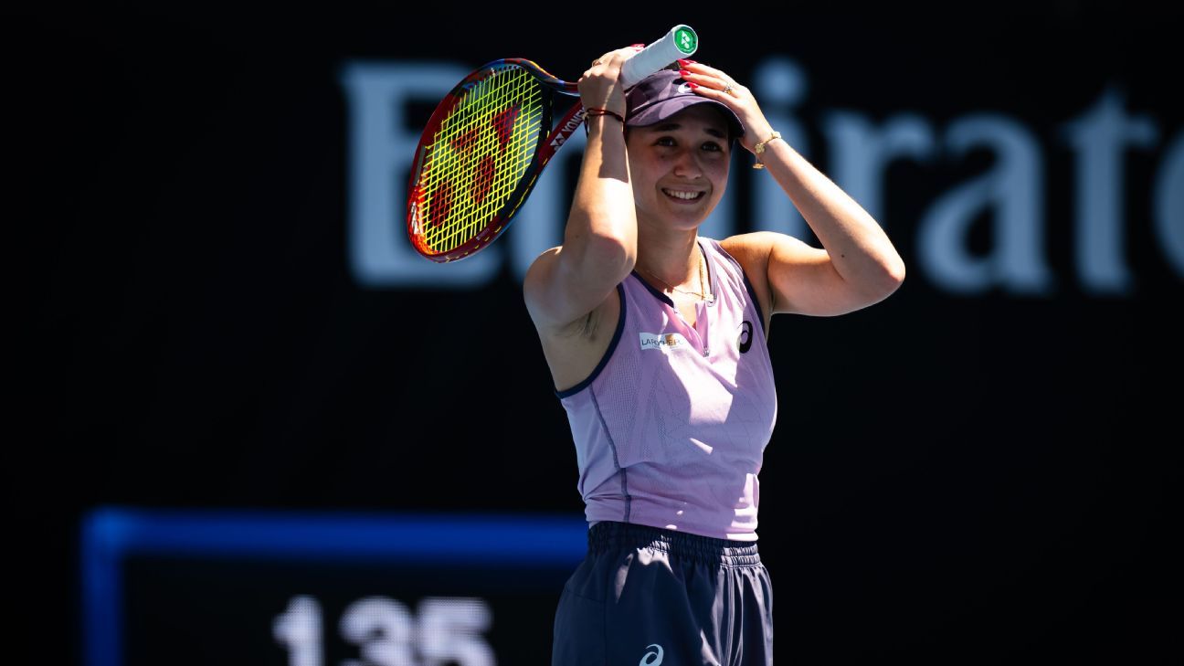 Eva Lys is the first 'lucky loser' to get to Australian Open's fourth round