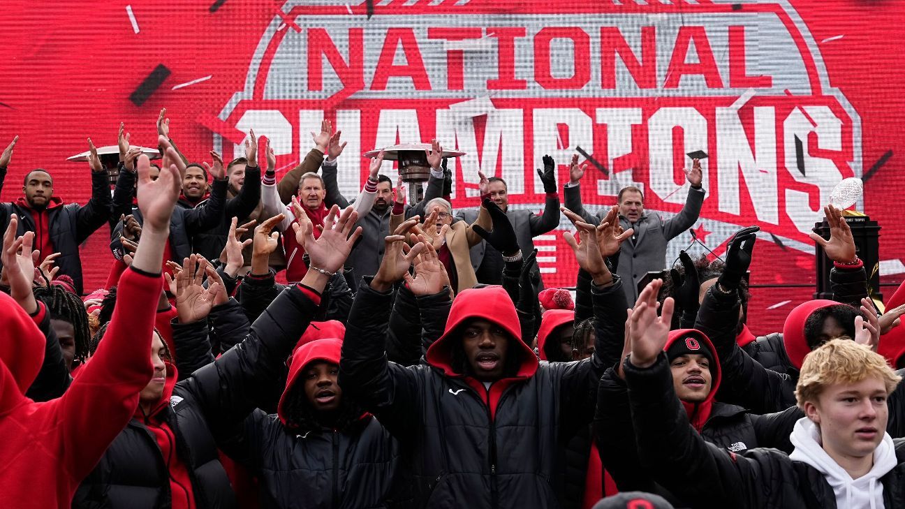 Minus Knowles, OSU celebrates title in Columbus