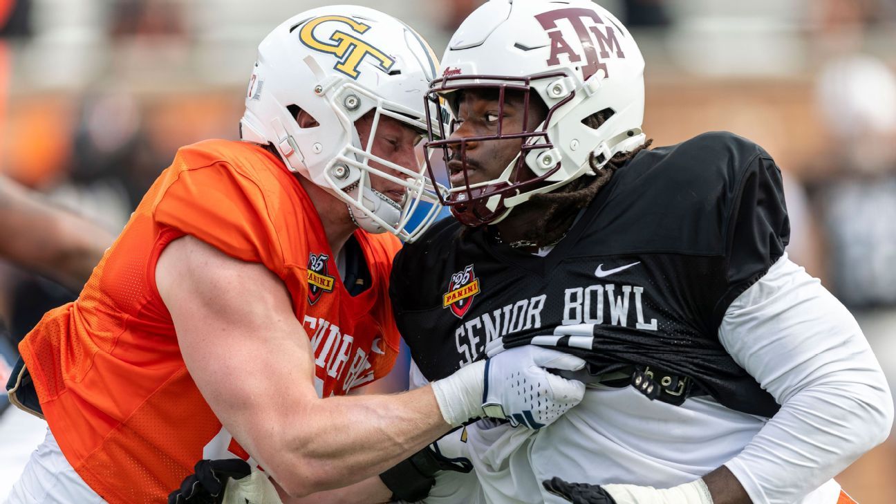 Senior Bowl practice for 2025 NFL draft Best QBs, prospects ESPN