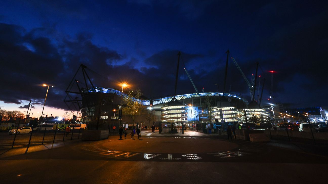 Fire extinguished outside Man City's stadium