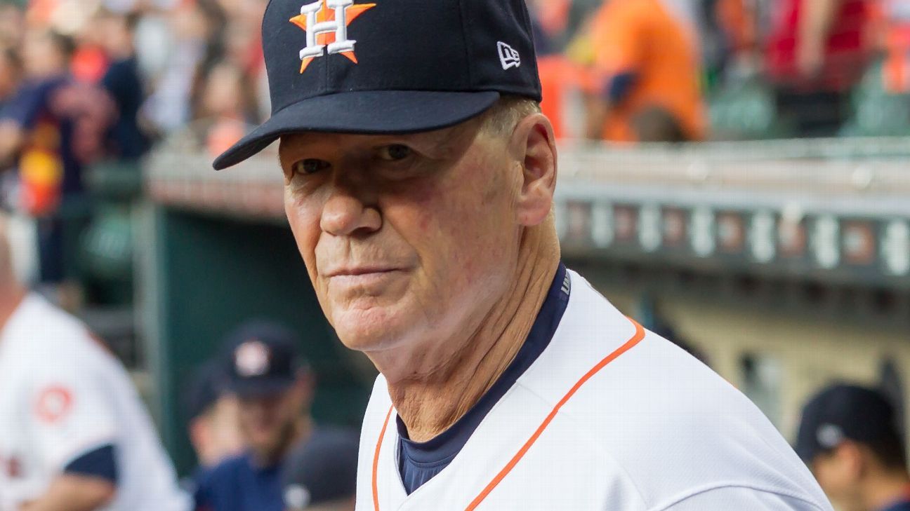 Former Astros first base coach Dauer dies at 72