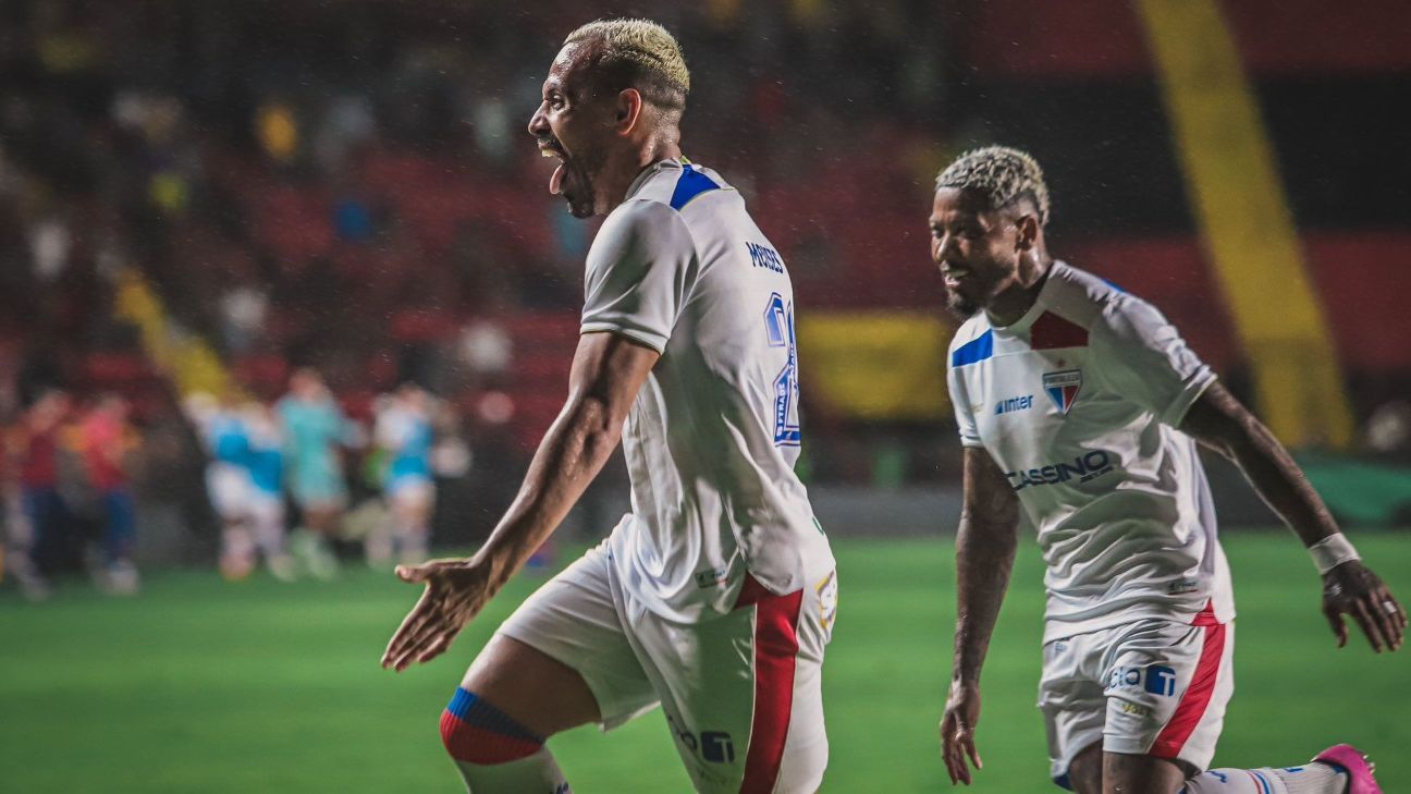 David Luiz não sai do banco, Moisés e Breno Lopes 'calam' Ilha do Retiro, e Fortaleza vence Sport na Copa do Nordeste