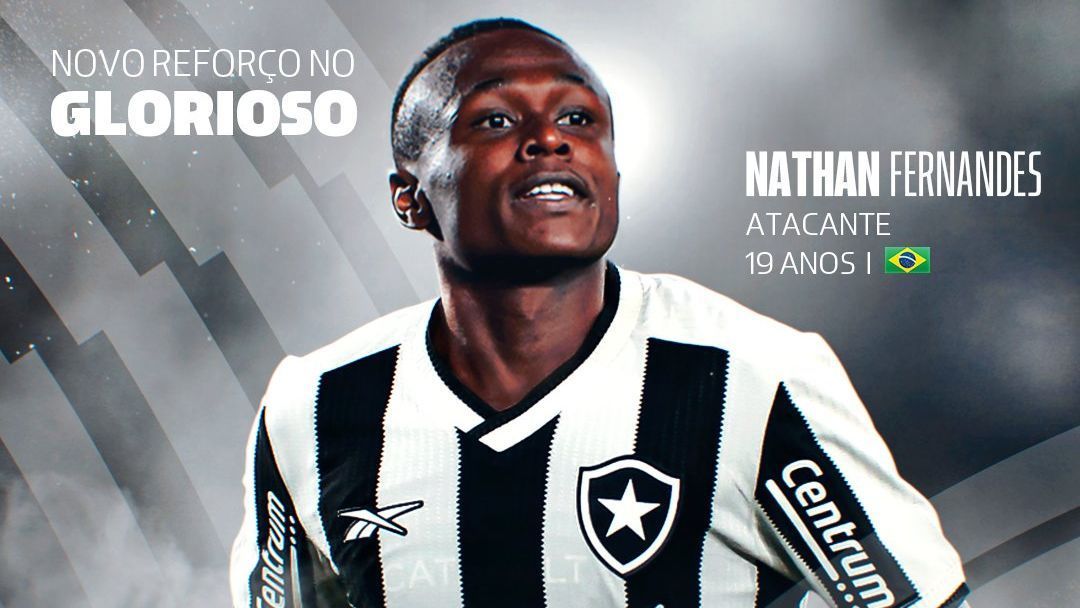 Botafogo contrata Nathan Fernandes, revelação do Grêmio, reforço para o elenco.