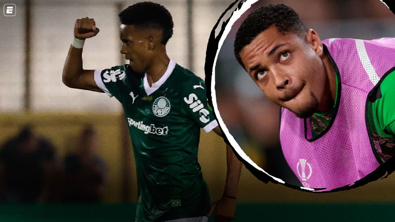 Estreia de Vitor Roque no Palmeiras e parceria com Estêvão: projeções promissoras.