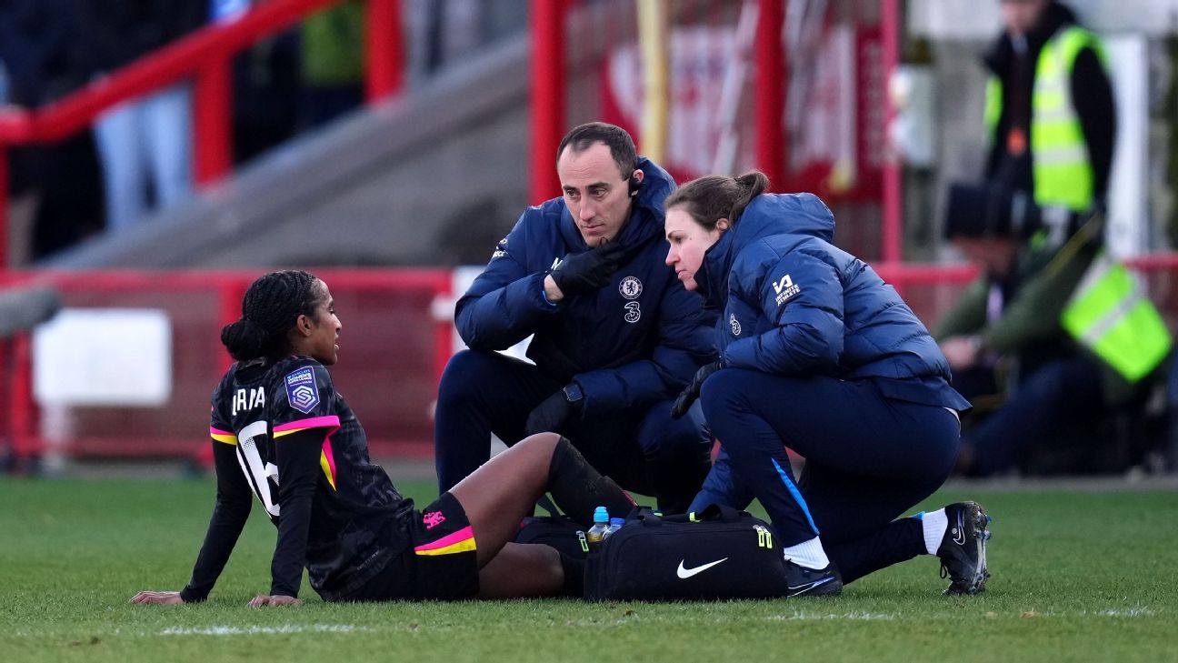 USWNT's Girma injured in WSL debut for Chelsea