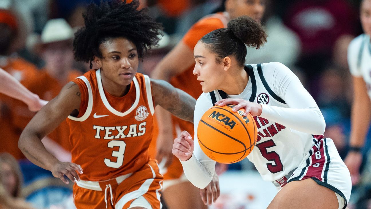 South Carolina takes SEC title over No. 1 Texas