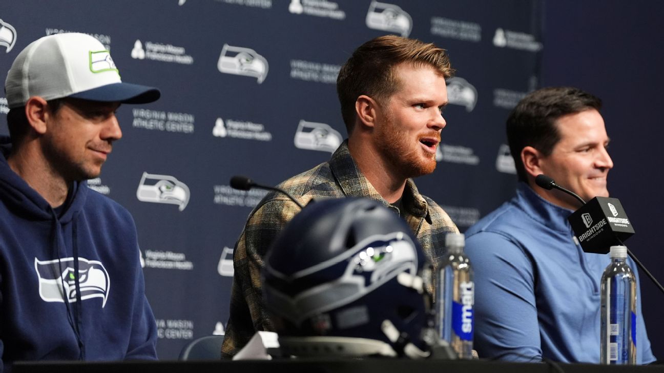 Seahawks' Darnold to apply lessons from disastrous '24 finish