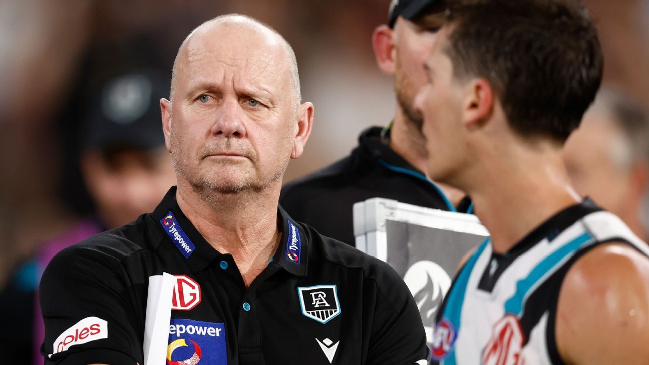 Hinkley backs Port racism stance after Rioli ban