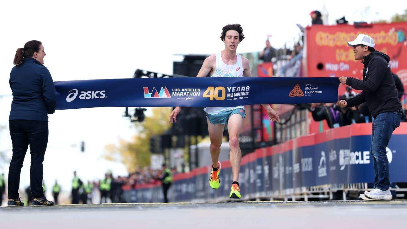 American man wins L.A. Marathon; 1st since '94