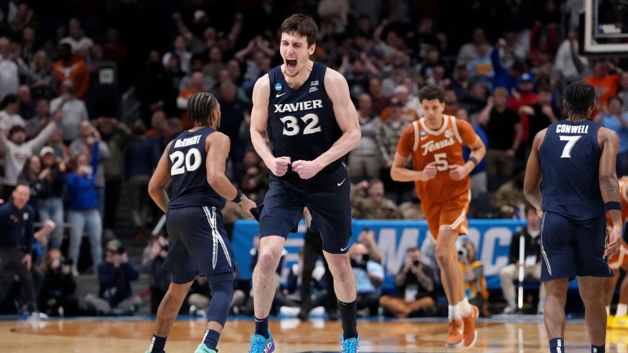 Xavier Surges Past Texas 86-80 in NCAA Tournament First Four