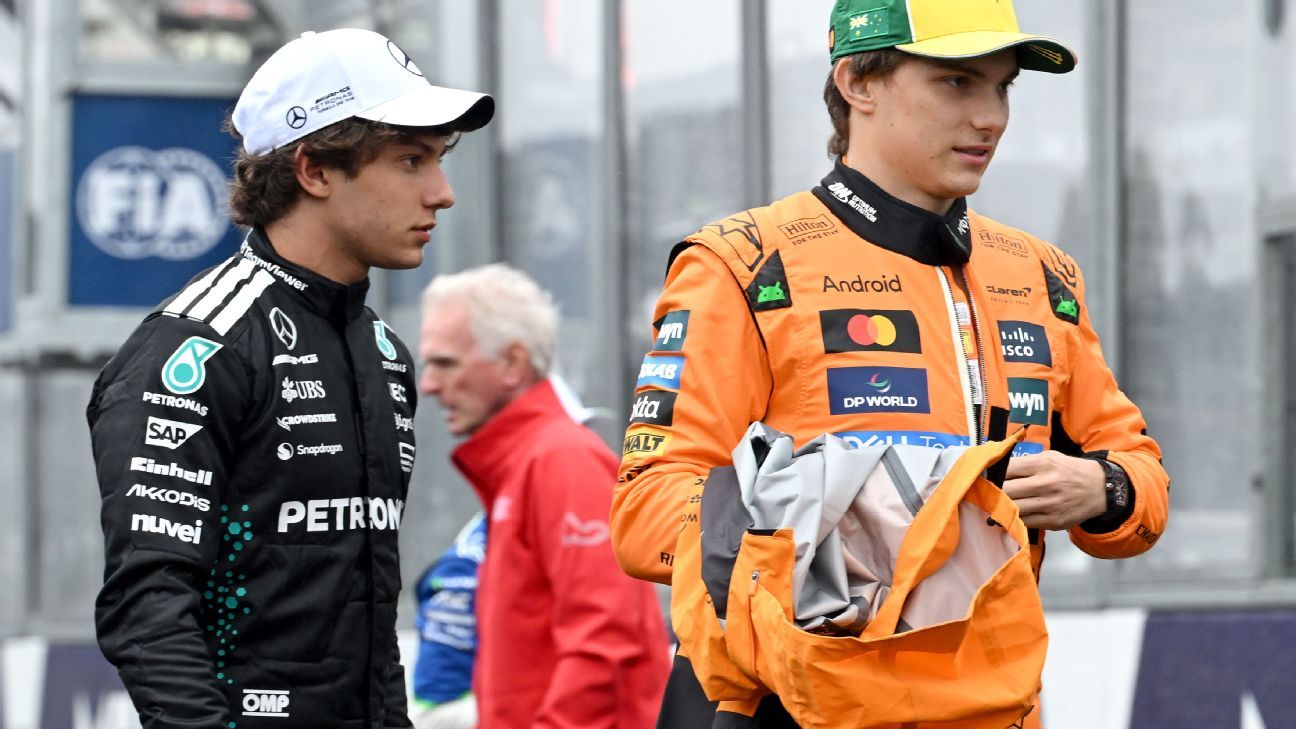 Antonelli 'surprised by intensity' in F1 debut