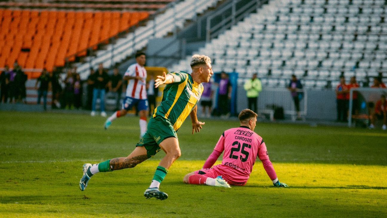 Aldosivi derrotó a Unión de Santa Fe y consolidó su mejoría - ESPN