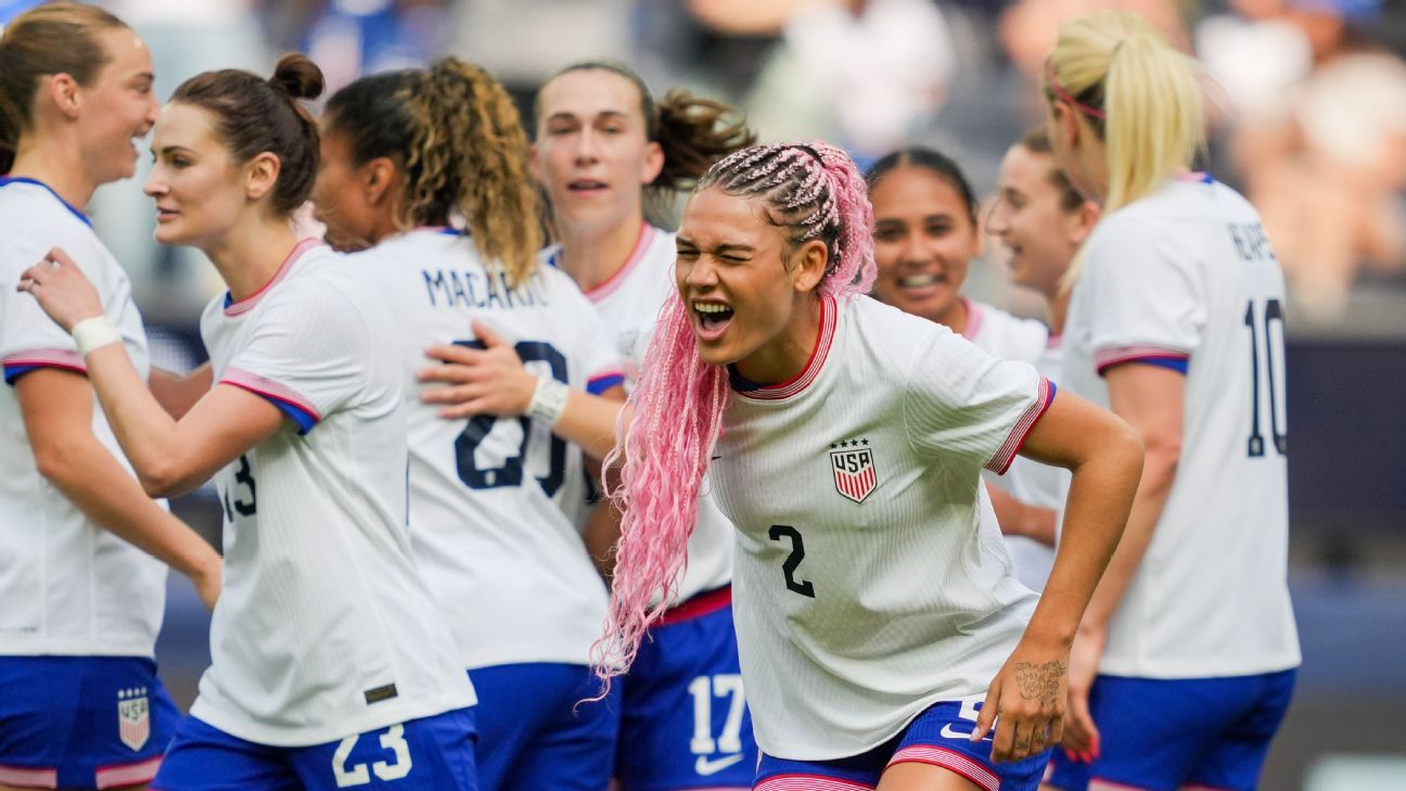 Rodman’s USWNT return, win vs. Brazil proves her importance to this team