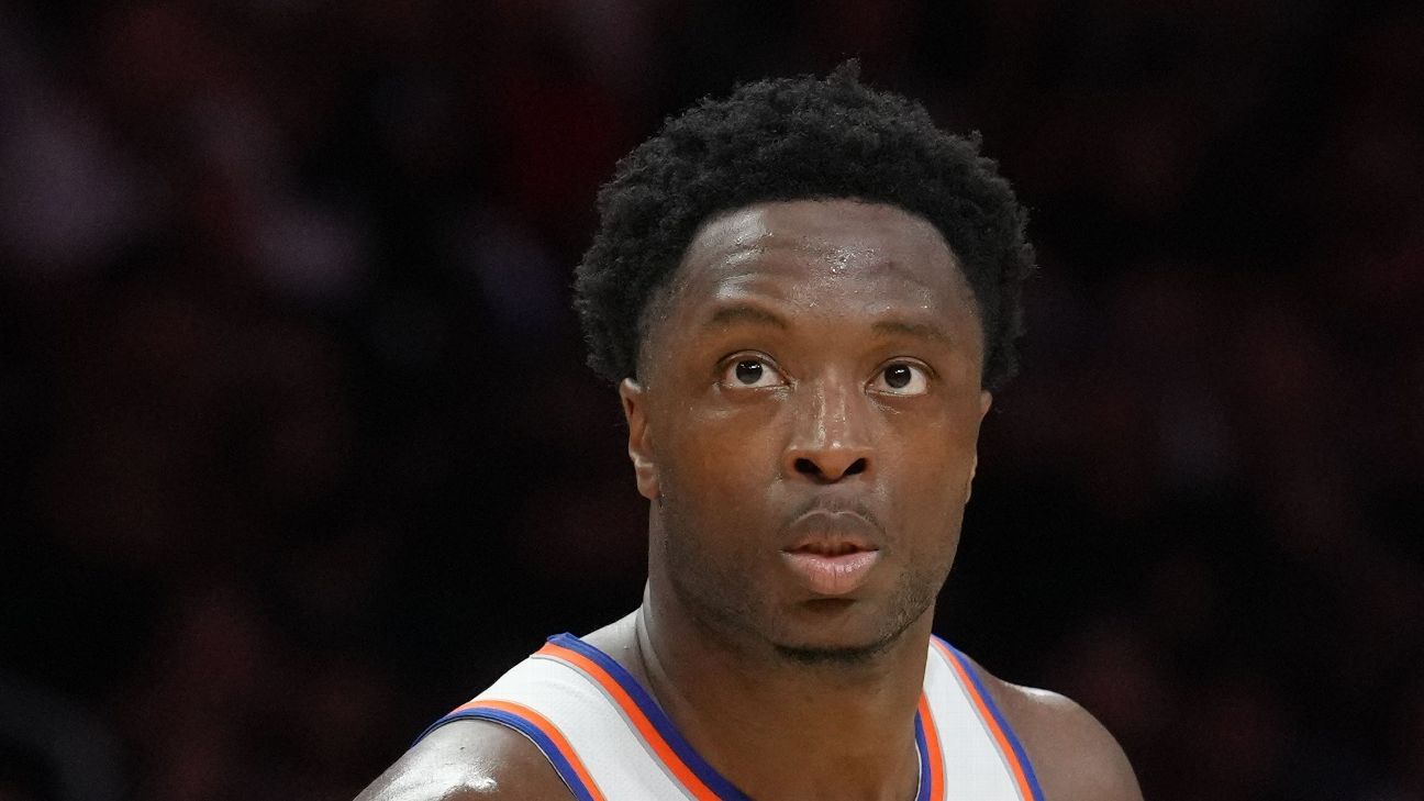 Anunoby exits Knicks game with hamstring injury