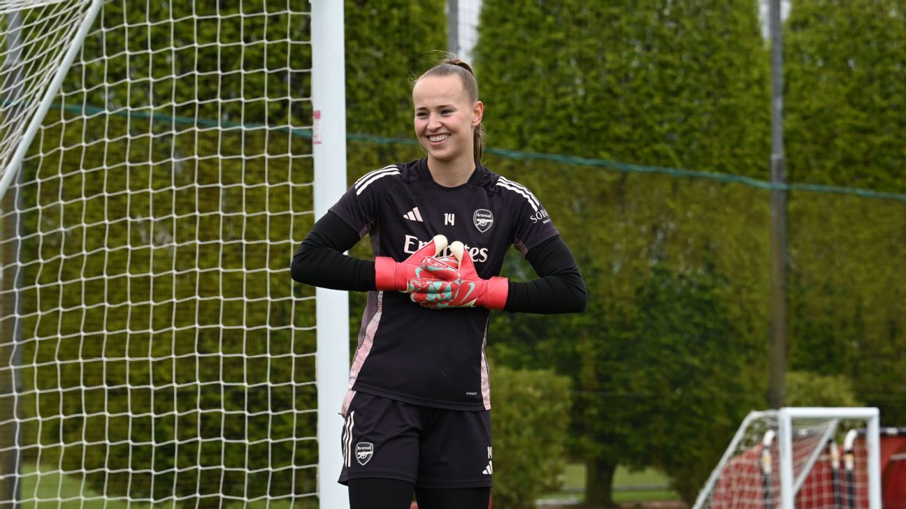 Arsenal GK Van Domselaar fit to face Lyon in UWCL