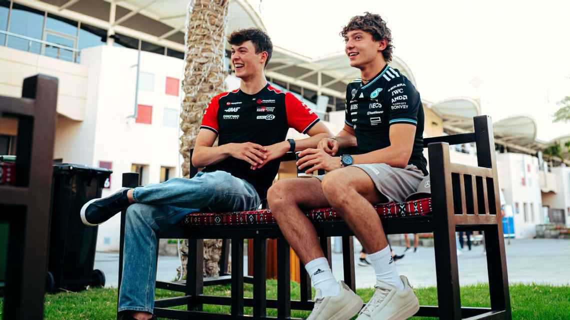 Oliver Bearman and Andrea Kimi Antonelli