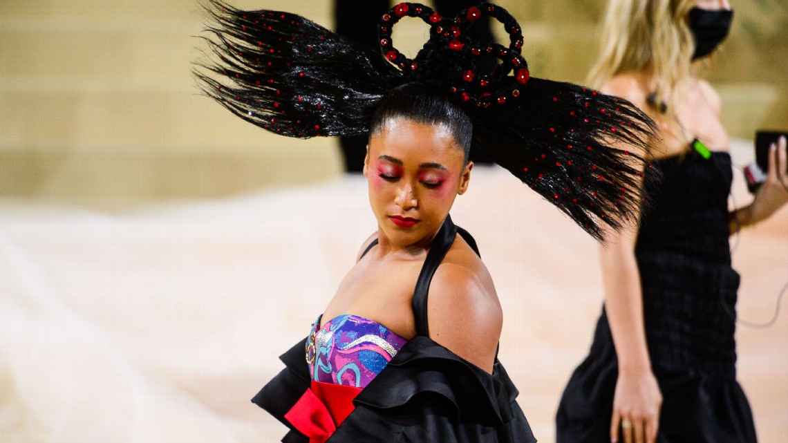 Naomi Osaka at Met Gala 2021