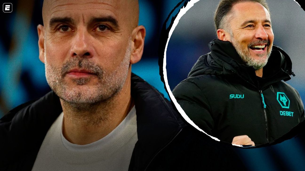 O elogio de Guardiola ao Wolves de Vítor Pereira antes de duelo na Premier League: 'Não é surpresa'