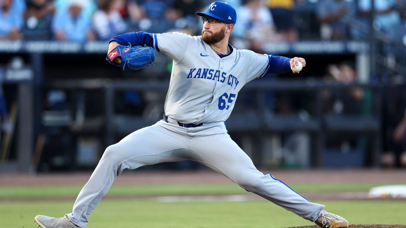 Royals’ Cameron to minors day after no-hitter bid