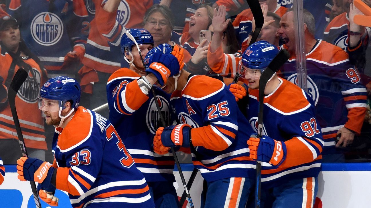 Oilers close out series vs. Kings with 6-4 win
