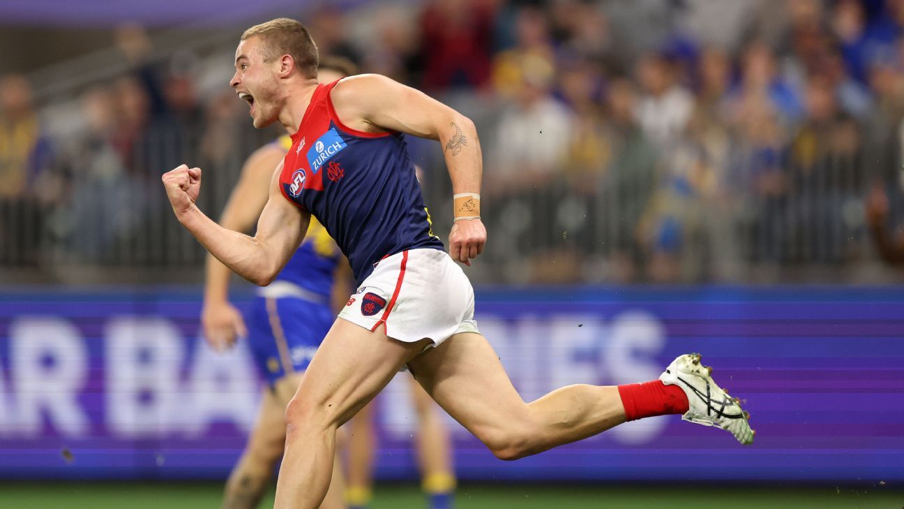 Gawn stars as Demons beat Eagles for third straight win
