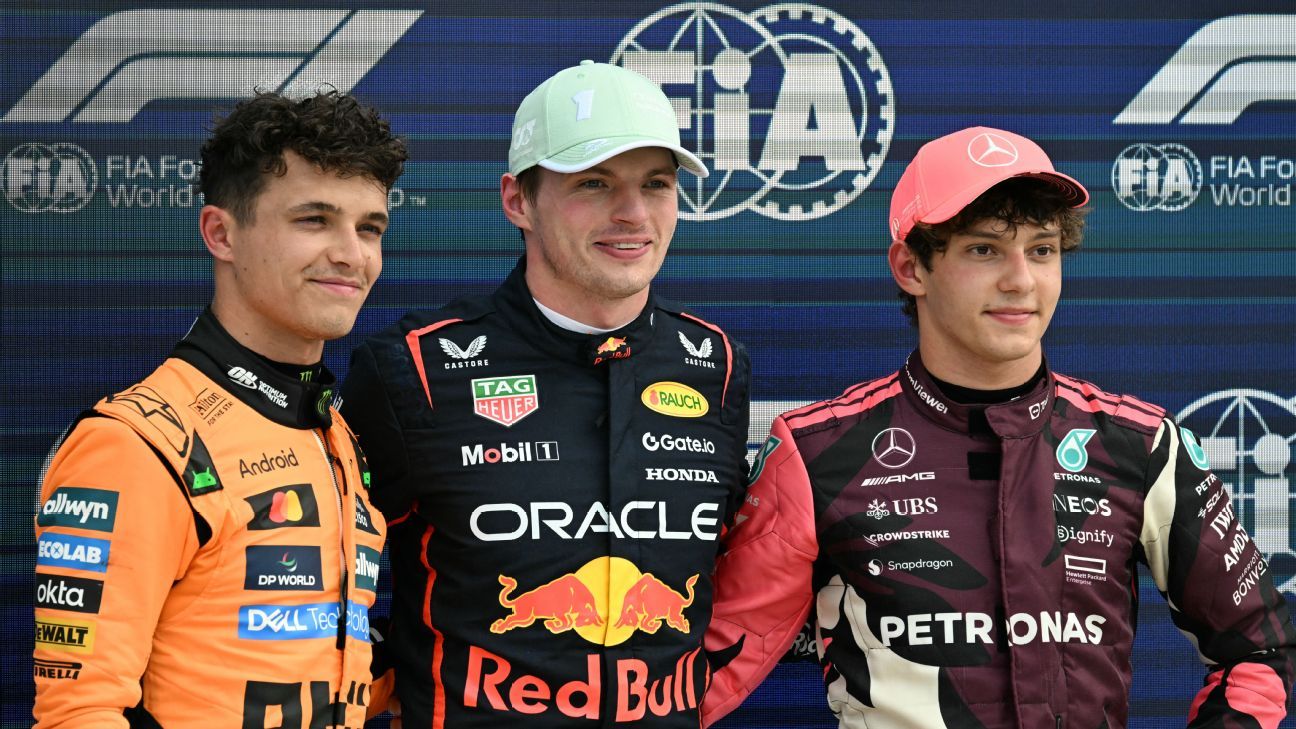 Verstappen on pole ahead of Norris in Miami