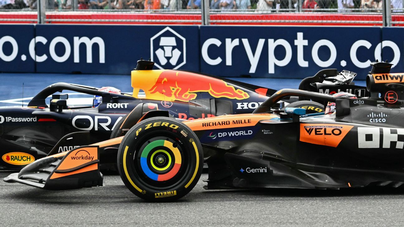 Miami Grand Prix: Follow LIVE F1 updates: Piastri takes race lead as rain approaches