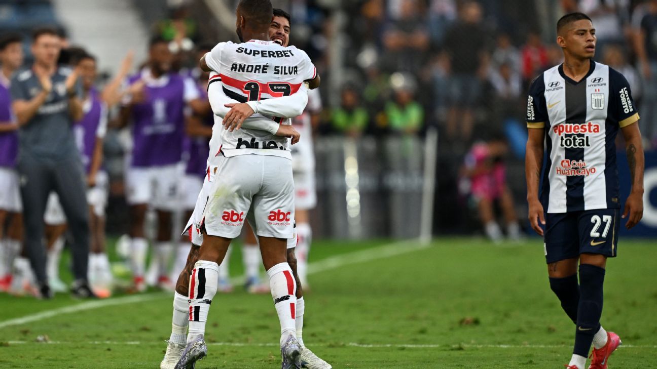 André Silva decide, São Paulo bate o Alianza Lima e encaminha classificação na Libertadores