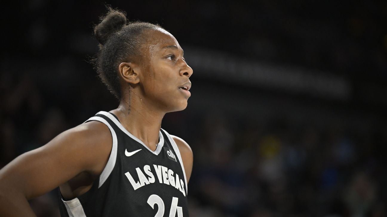 Jewell Loyd landed with her desired team, the Las Vegas Aces, after requesting a trade from the Seattle Storm.